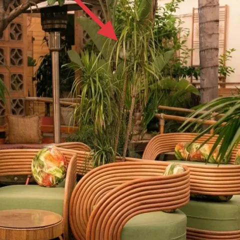 black outdoor floor lamp with glass shade