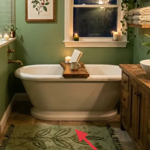 bathroom area rug