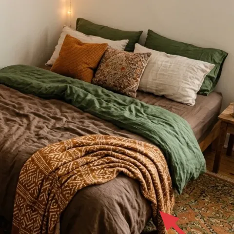 patterned area rug (5×7)
