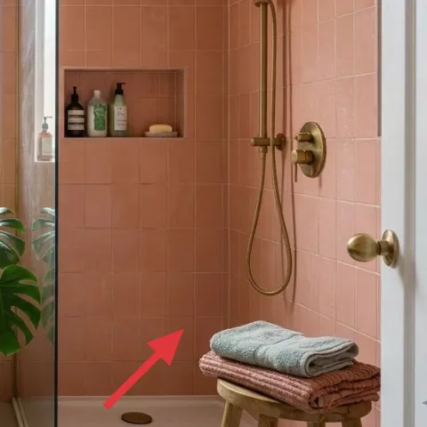wooden bath stool