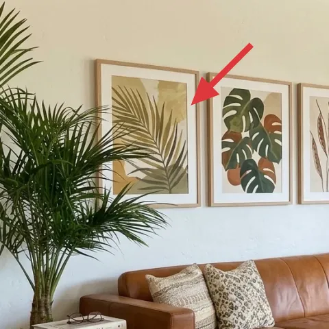 set of framed botanical prints