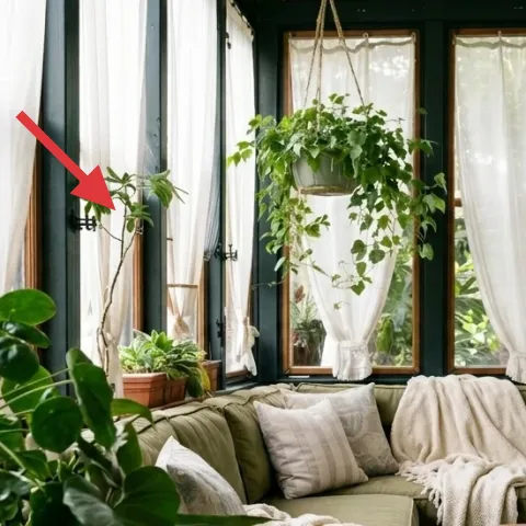 white sheer curtains