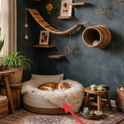 large area rug with earthy pattern
