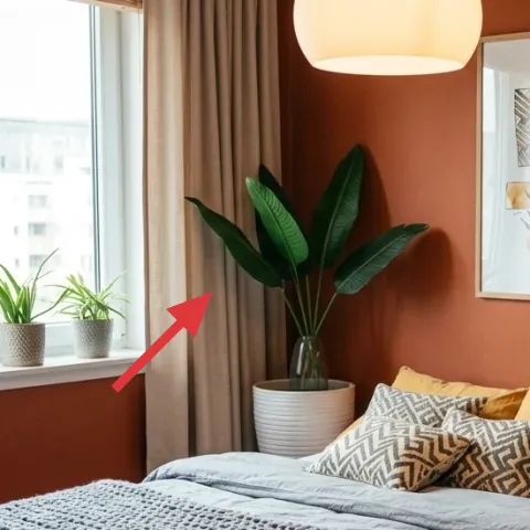 beige curtain panel pair