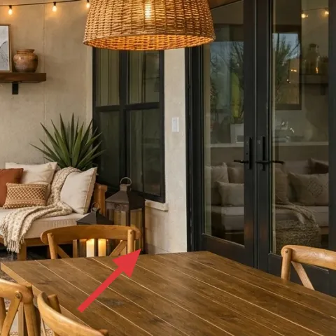 wood dining chairs (pair)