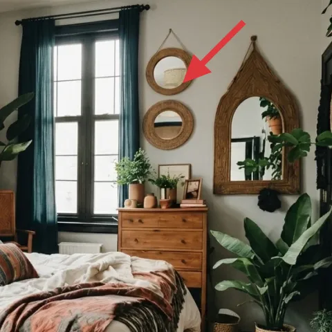 Dark teal curtains