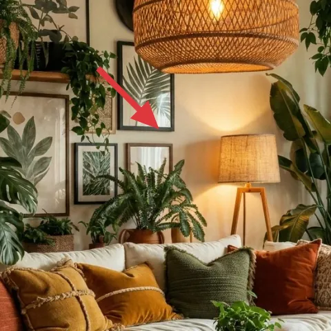 framed botanical wall prints