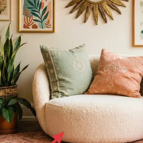 pink/rose patterned area rug