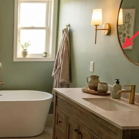 round wall mirror