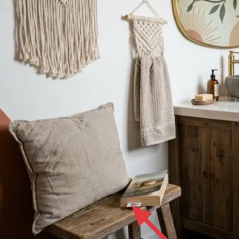Small wooden stool
