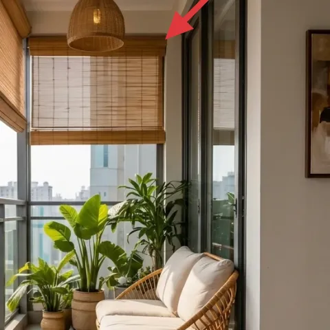 wicker pendant light