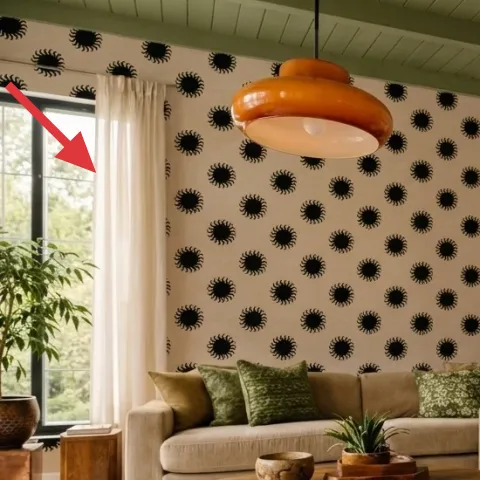 cream curtain panel pair (84")