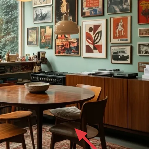 Patterned area rug