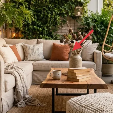 rust/burnt-orange accent throw pillows