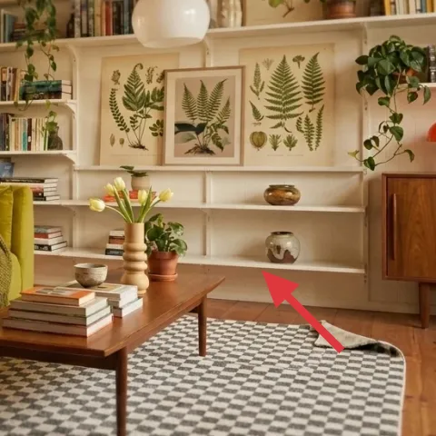 brown vase on the coffee table