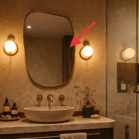 oval wall mirror