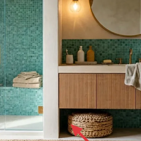 light tan bath rug