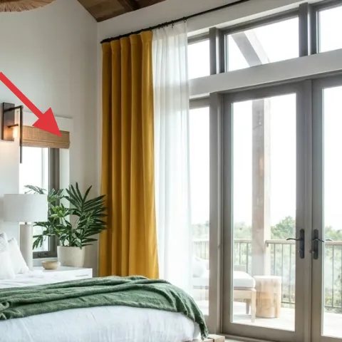 Wall sconce with rectangular shade