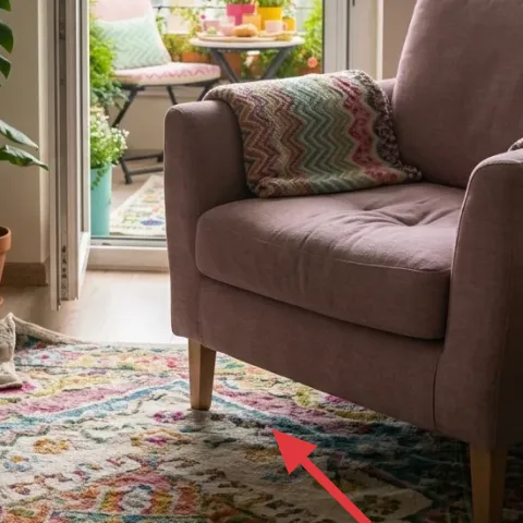 multi-color area rug