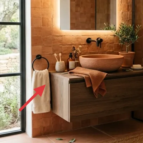 folded hand towels