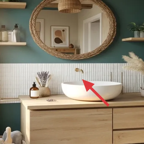 gold faucet