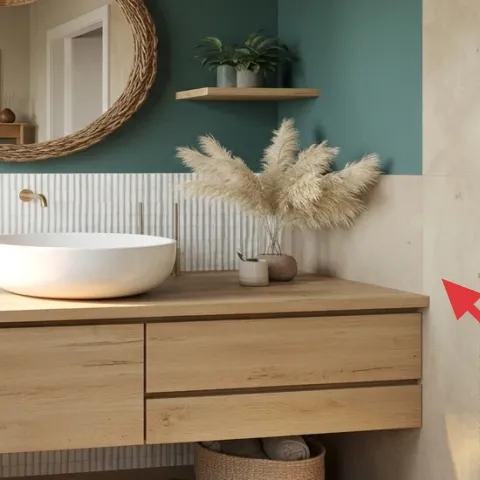 light-colored hand towel