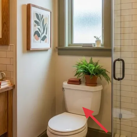 white toilet