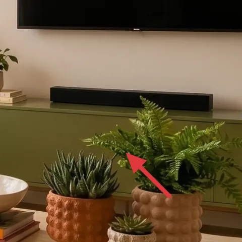 green sideboard