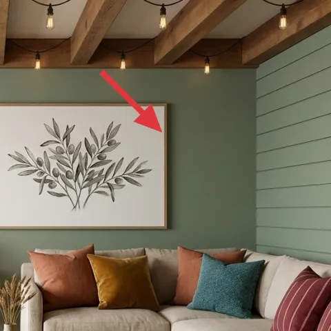 Framed botanical wall art