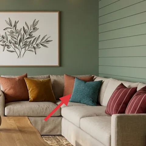 Throw pillows