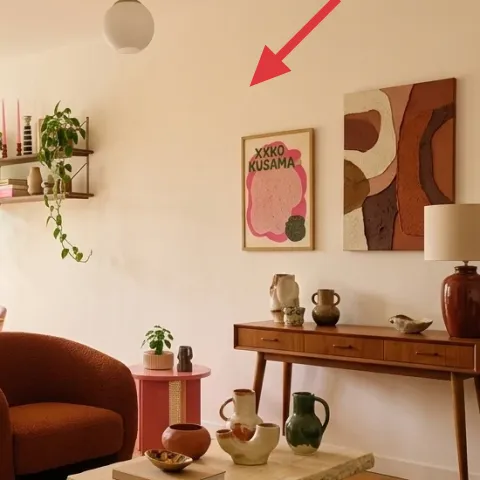 pink pendant light