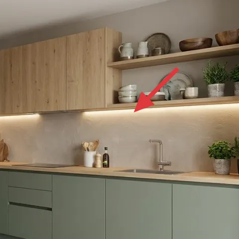 decorative ceramic canisters on shelf