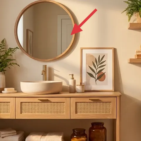 round wall mirror