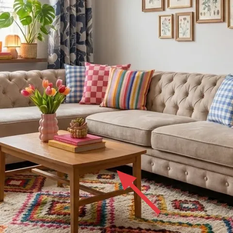 wood coffee table