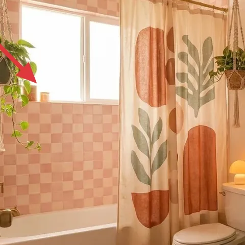 macramé hanging planter with plant