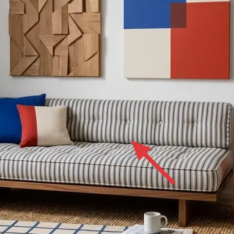 striped daybed cushions