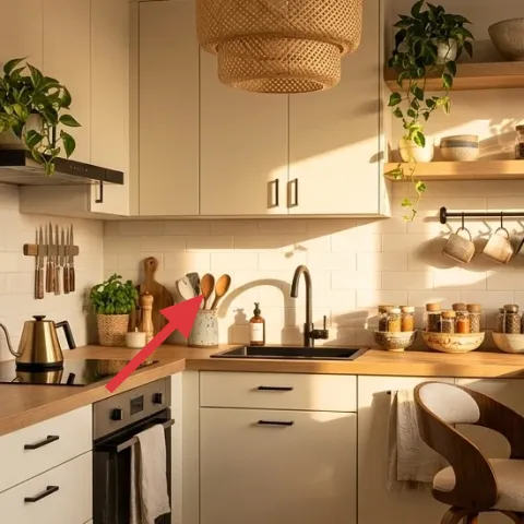 small potted plant on counter