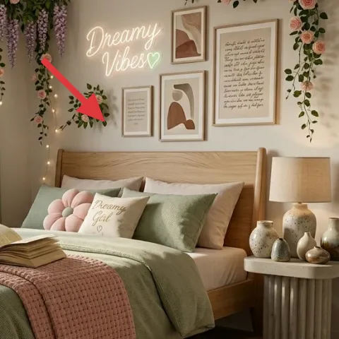 warm string-light arrangement