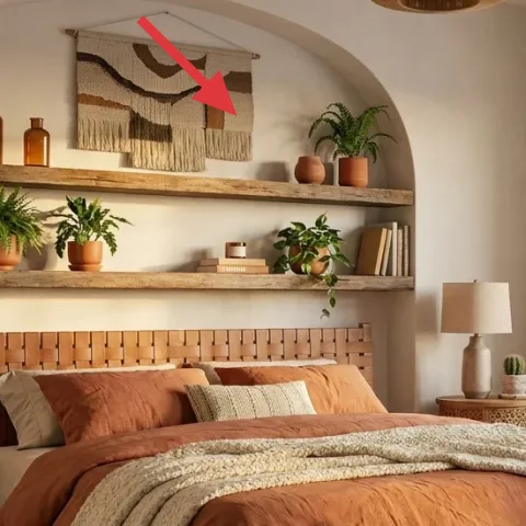 Macramé wall hanging
