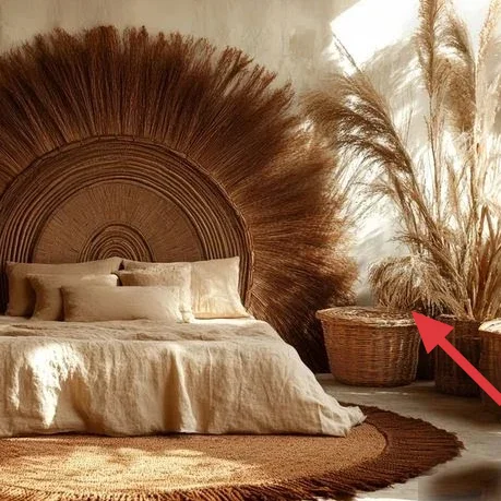 woven wicker basket