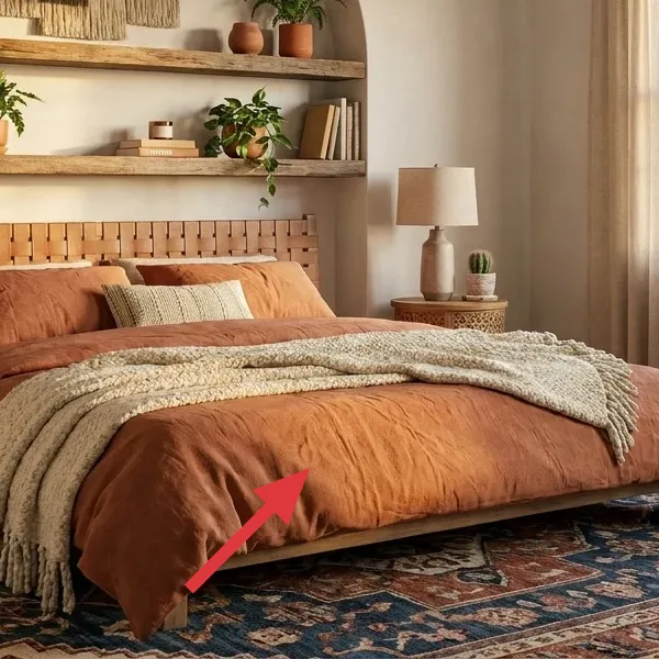 Throw blanket (cream)