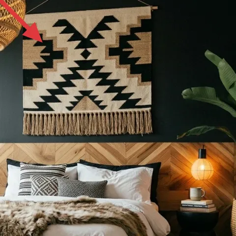 Macramé wall hanging