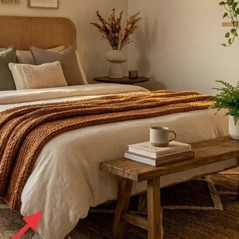 Area rug with geometric pattern
