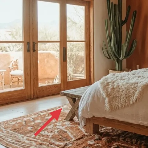 patterned area rug