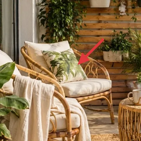 cream chair cushion cover set