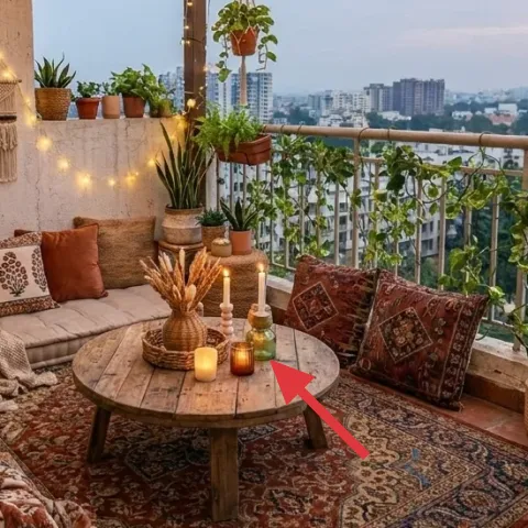 Round coffee table