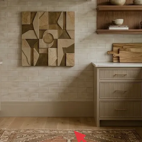 Patterned area rug