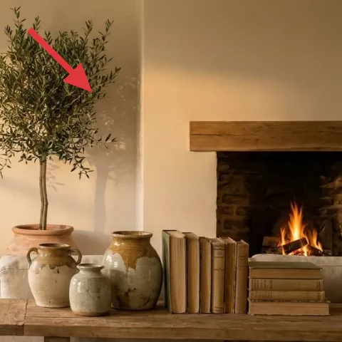 Potted tree plant
