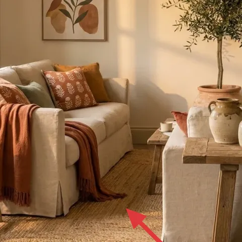 Area rug (woven neutral)