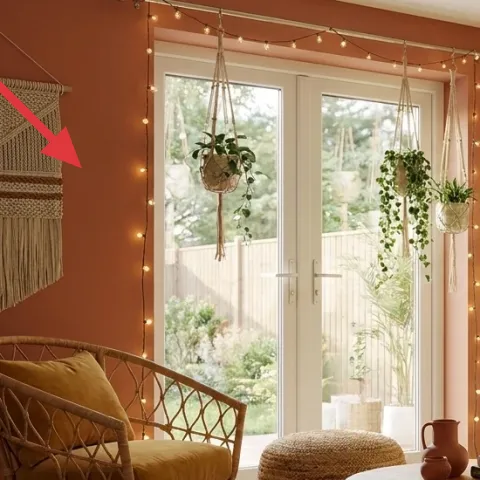 Macramé wall hanging